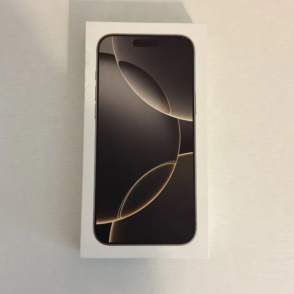 iPhone 16 Pro Max Box Empty Phone Case Titanium